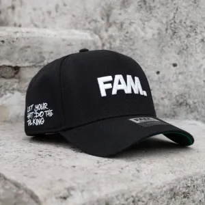 Fam.Cap Core Black Snapback /Green Uv Today Only Hot Pick