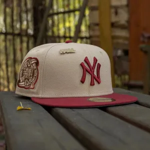 New Era 59Fifty Mlb New York Yankees Subway Series 2000 Two Tone / Grey Uv Fitted Cap Best Seller Deal