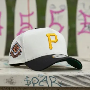New Era 9Forty A-Frame Mlb Pittsburgh Pirates World Series 1960 Two Tone / Kelly Green Uv Snapback Flash Discount Today Shop Hot Deals