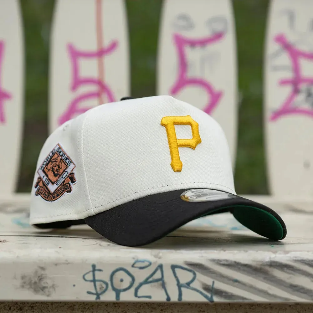 New Era 9Forty A-Frame Mlb Pittsburgh Pirates World Series 1960 Two Tone / Kelly Green Uv Snapback Flash Discount Today Shop Hot Deals
