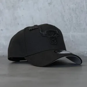 Shop & Grab Offer New Era 9Forty A-Frame Chicago Bulls Black / Grey Uv Snapback