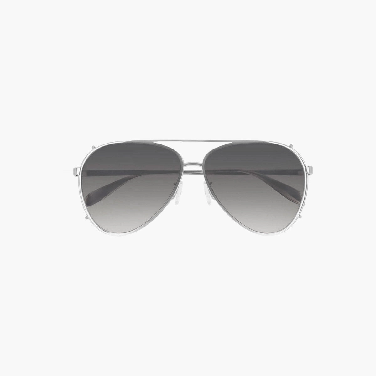 Big Clearance Event Grab It Now Alexander Mcqueen Grey Silver Metal Sunglasses