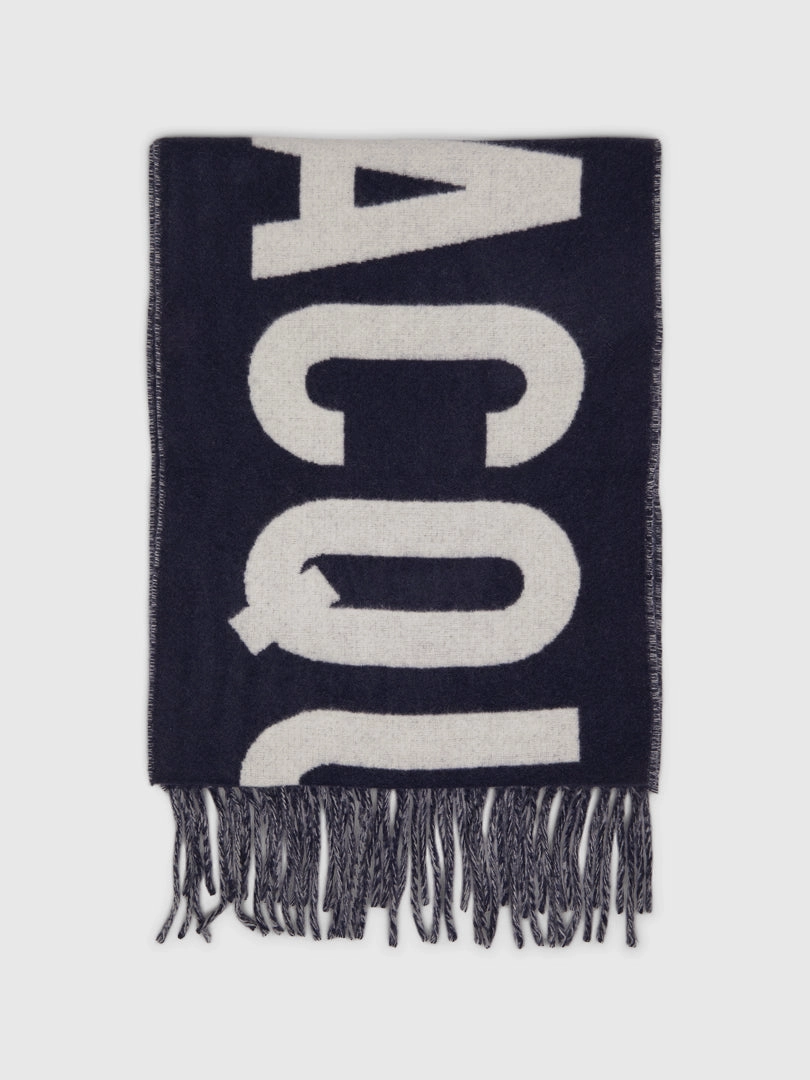 L'Echarpe Jacquemus Scarf In Navy Exclusive Online Deal