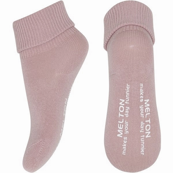 Today Only Discount Save More Now Melton Cotton Anti-Slip Socks Alt Rosa