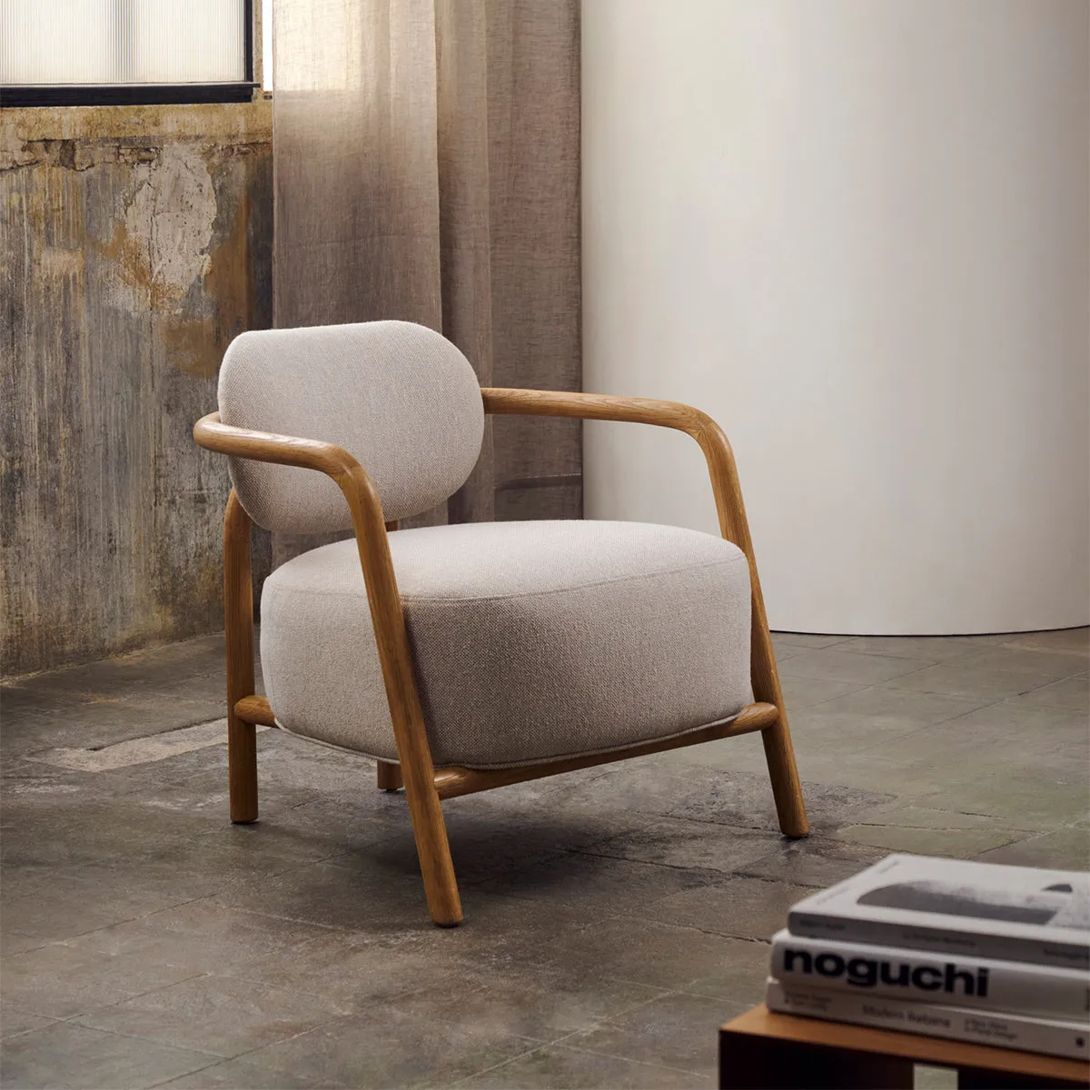 Melqui Oak Armchair