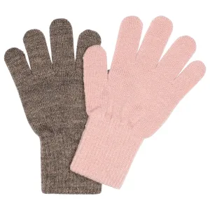 Trending Hot Deal Melton Mix Denver Mel Alt Rosa Comfy Handsker 2-Pack