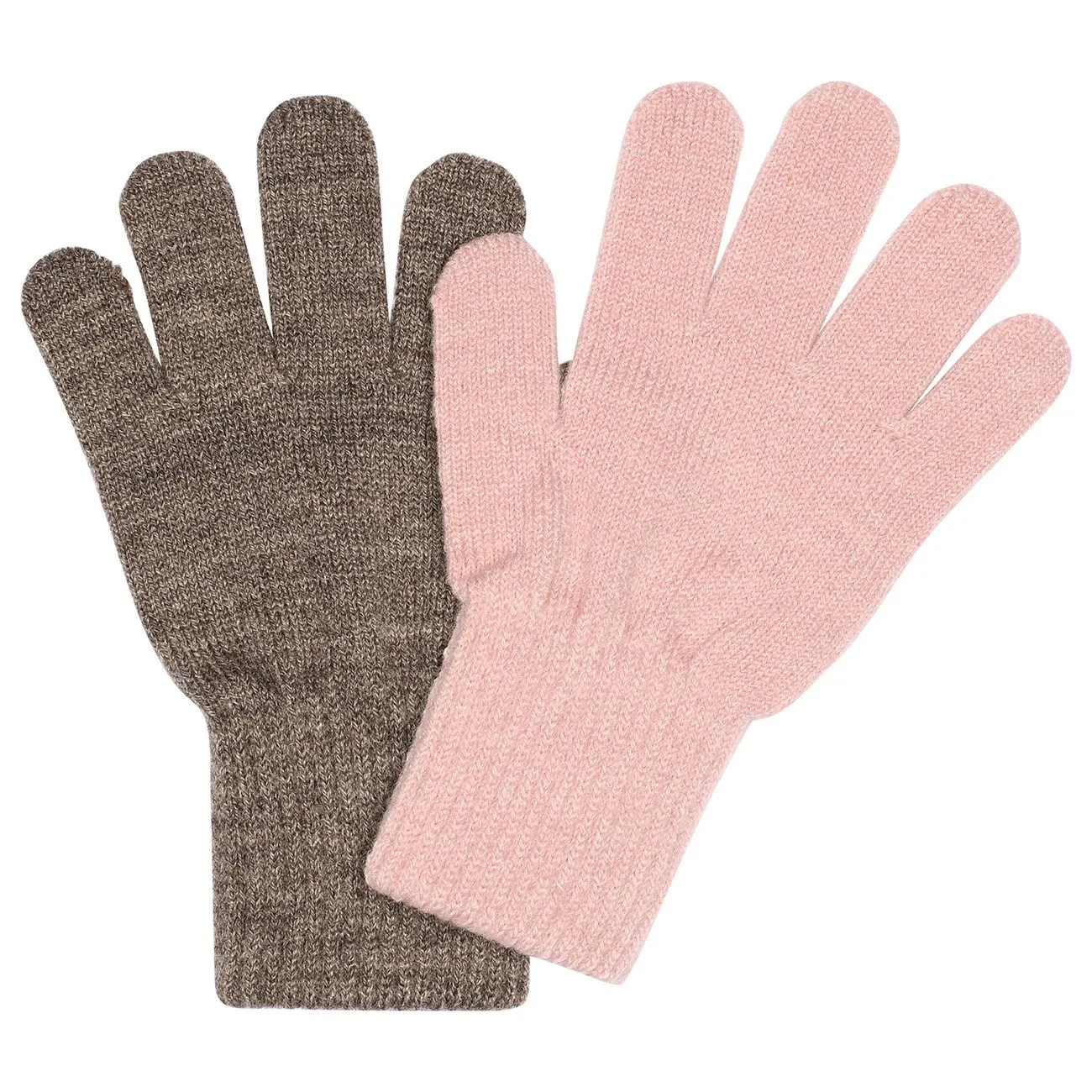 Trending Hot Deal Melton Mix Denver Mel Alt Rosa Comfy Handsker 2-Pack