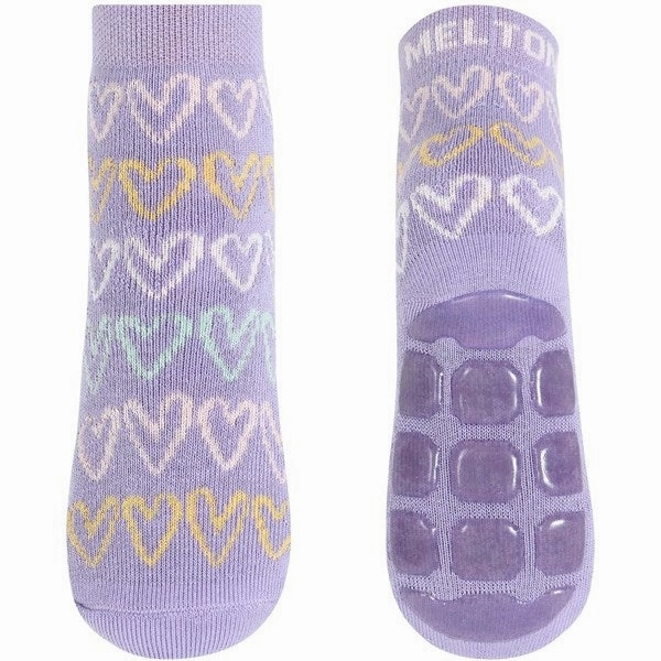 Melton Doodle Heart Anti-Slip Socks Daybreak Shop Smart & Save