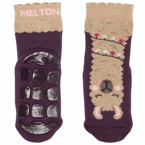 Melton Hortensia Llama Socks - Anti-Slip Limited Offer Alert Shop Now & Save