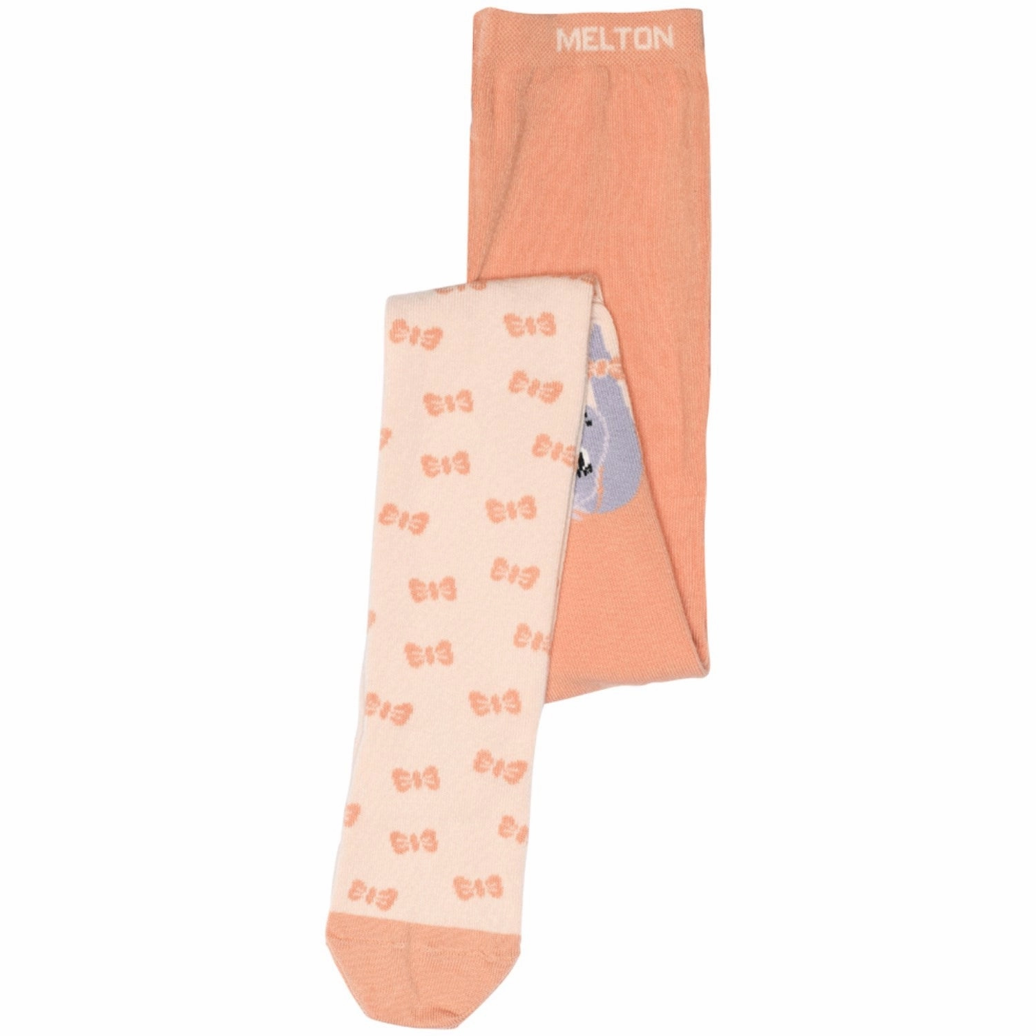 Melton Peach Pink Rabbit Tights Save More Now