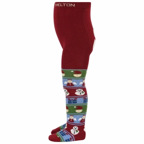 Melton Sundried Tomato Snowman Tights Todays Special Savings Best Price Online