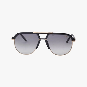 Limited Edition Offer Online Exclusive Steal Men'S Cazal 9085 001 Black Gold Sunglasses