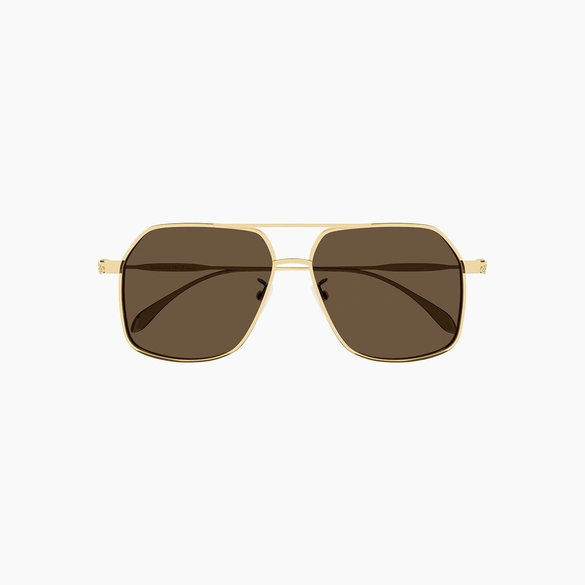 Save Big Online Men'S Gold Brown Sunglasses