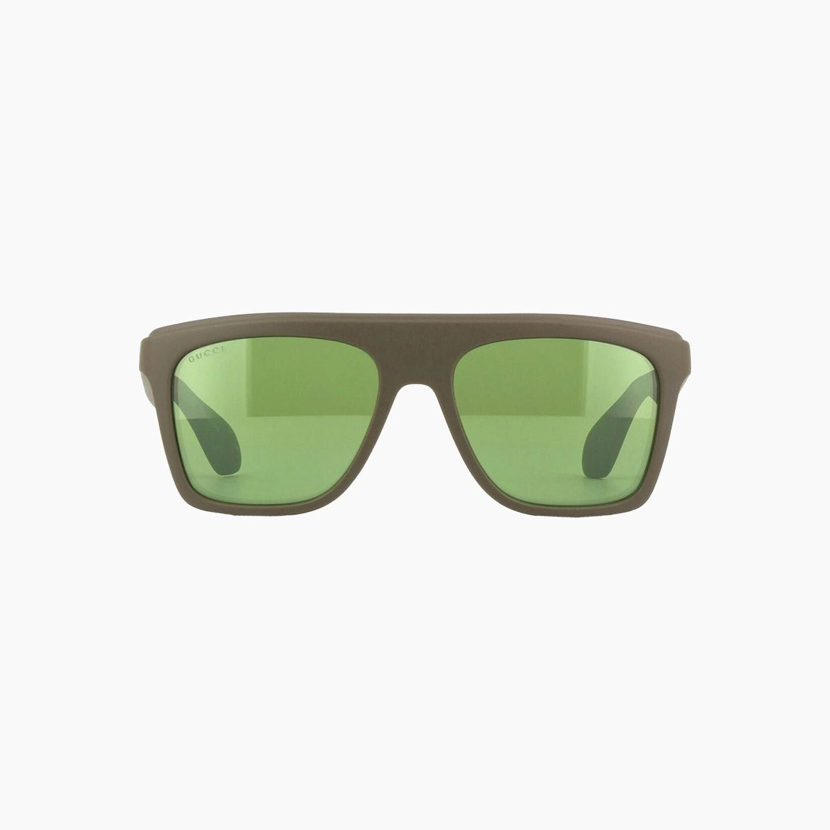 Flash Discount Today Men'S Gucci Green Lettering Sunglasses