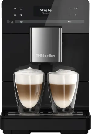Miele CM5310 SILENCE BLACK  Countertop Coffee Machine With Onetouch For Two For The Ultimate In Coffee Enjoyment.