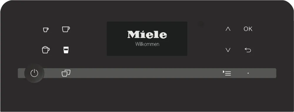 Miele CM5310 SILENCE BLACK  Countertop Coffee Machine With Onetouch For Two For The Ultimate In Coffee Enjoyment.
