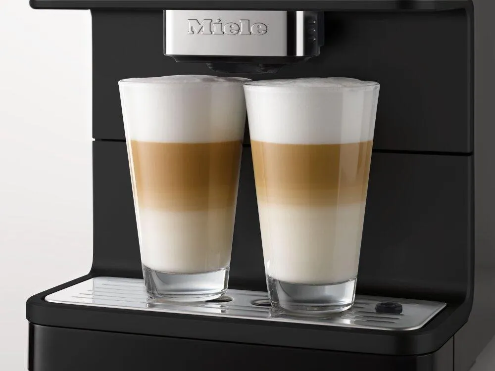 Miele CM6150 Black Cm 6150 - Countertop Coffee Machine With Onetouch For Two For The Ultimate Coffee Enjoyment.