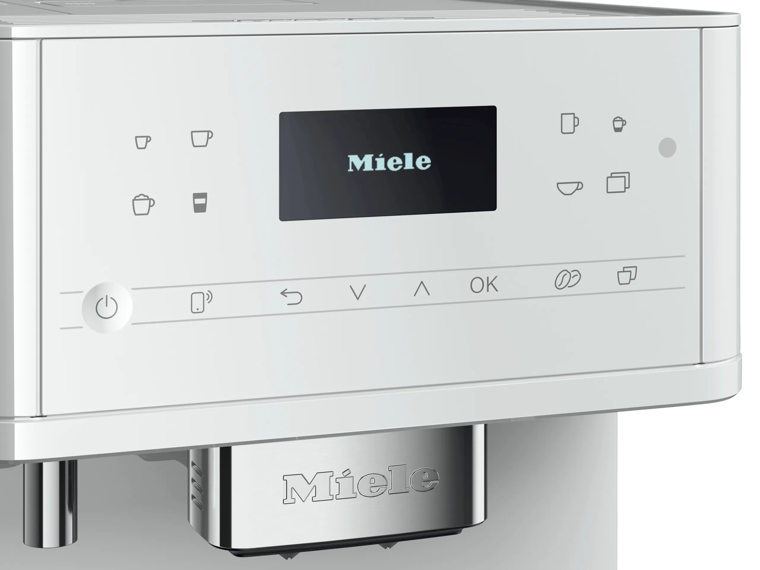 Miele CM6160LW Cm 6160 Milkperfection - Countertop Coffee Machine With Wifi Conn@Ct And A Wide Selection Of Specialty Coffees For Maximum Freedom.