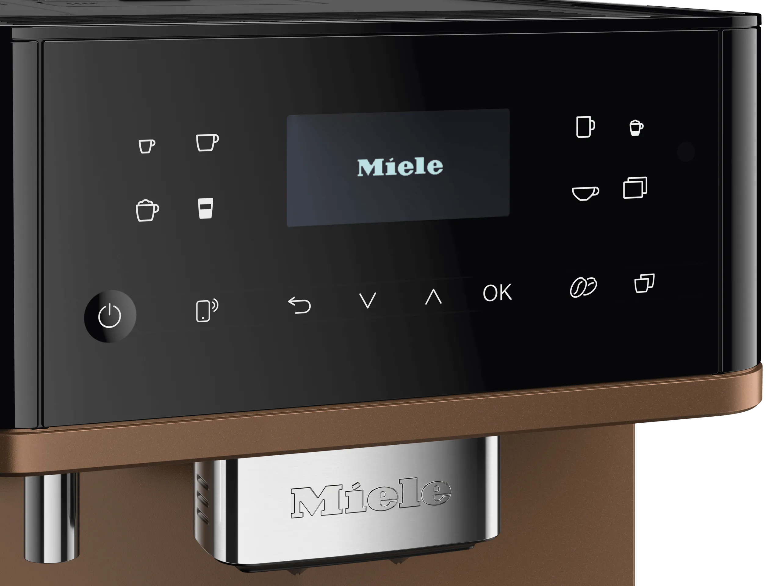 Miele CM6360OBB Cm 6360 Milkperfection - Countertop Coffee Machine With Wifi Conn@Ct, High-Quality Milk Container, And Many Specialty Coffees.