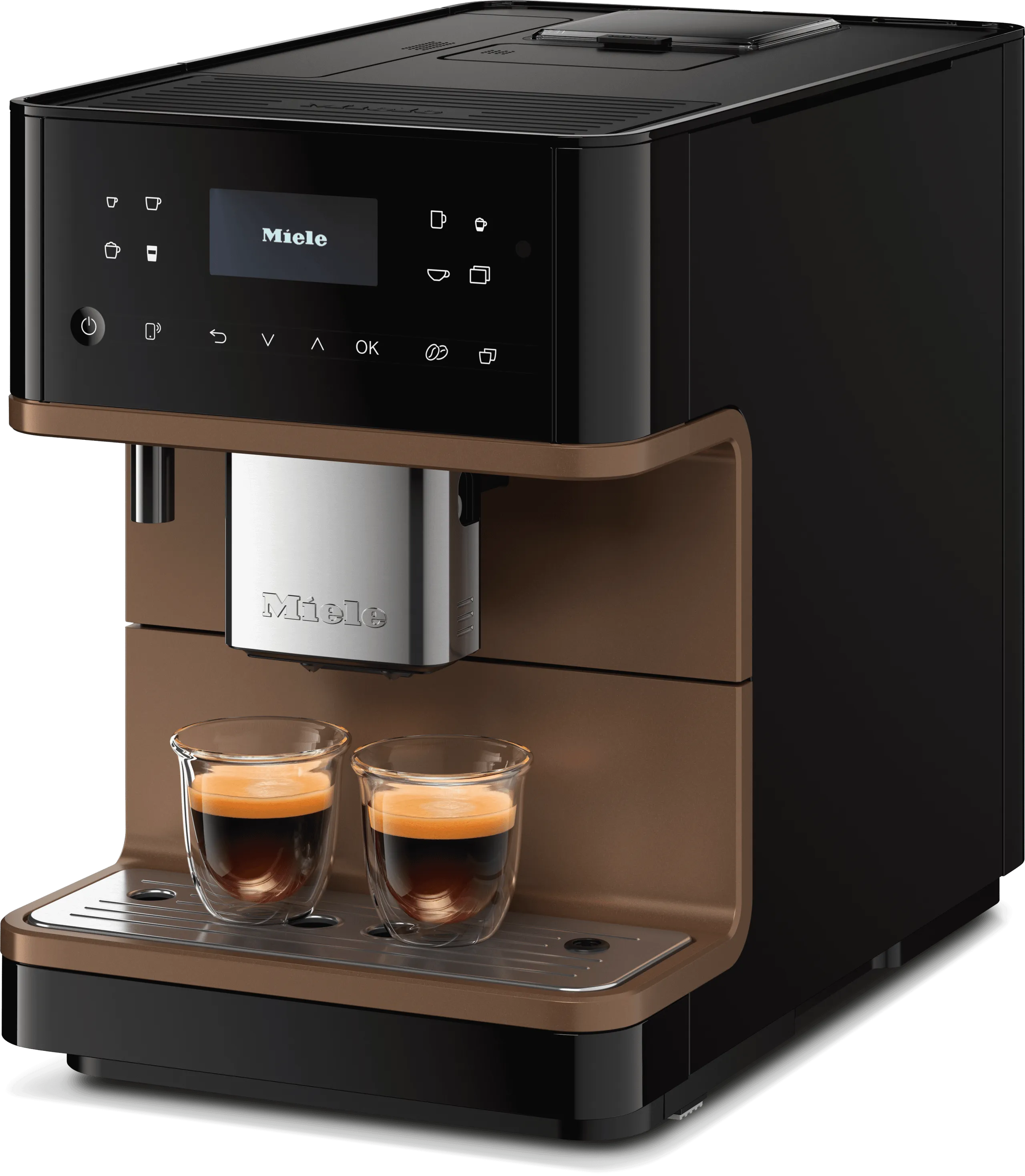 Miele CM6360OBB Cm 6360 Milkperfection - Countertop Coffee Machine With Wifi Conn@Ct, High-Quality Milk Container, And Many Specialty Coffees.