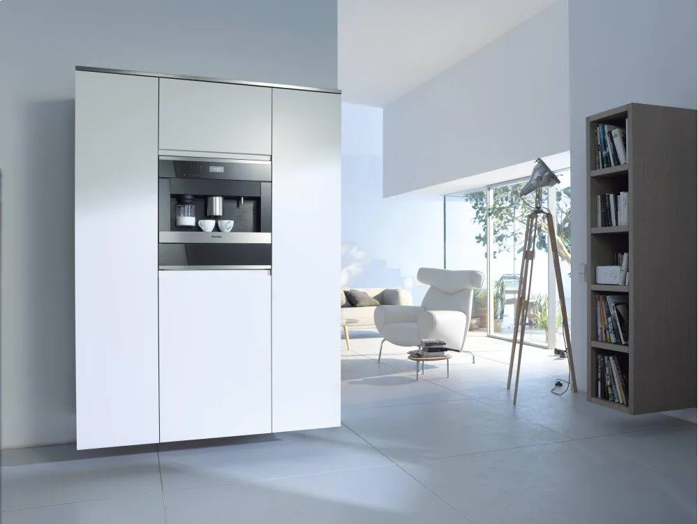 Miele CVA6405 Stainless Steel Cva 6405 - Built-In Coffee Machine With Bean-To-Cup System And Onetouch For Two For Perfect Coffee Enjoyment.