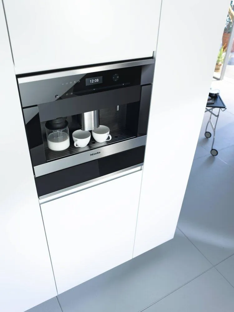 Miele CVA6405 Stainless Steel Cva 6405 - Built-In Coffee Machine With Bean-To-Cup System And Onetouch For Two For Perfect Coffee Enjoyment.