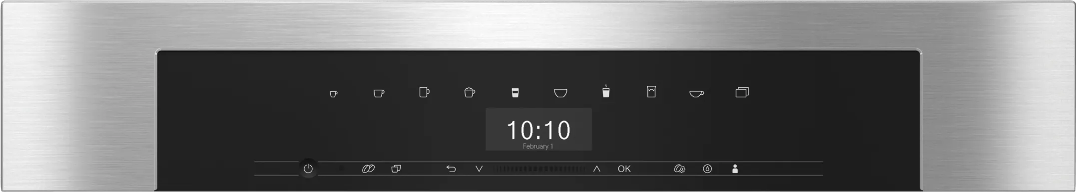 Miele CVA7370CTS Cva 7370 - Built-In Coffee Machine In A Perfectly Combinable Design With Patented Cupsensor For Perfect Coffee.