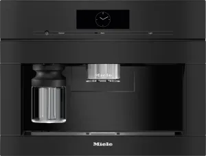 Miele CVA7845 BLACK   Built-In Coffee Machine With Directwater Perfectly Combinable Design With Coffeeselect   Autodescale For Highest Demands.