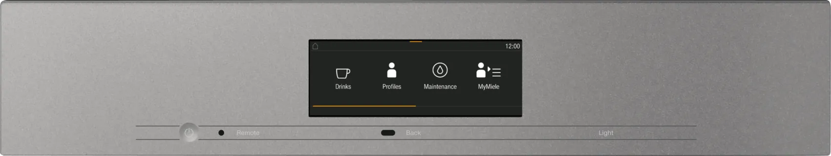 Miele CVA7845 GREY   Built-In Coffee Machine With Directwater Perfectly Combinable Design With Coffeeselect   Autodescale For Highest Demands.