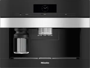 Miele CVA7845 STAINLES STEEL   Built-In Coffee Machine With Directwater Perfectly Combinable Design With Coffeeselect   Autodescale For Highest Demands.