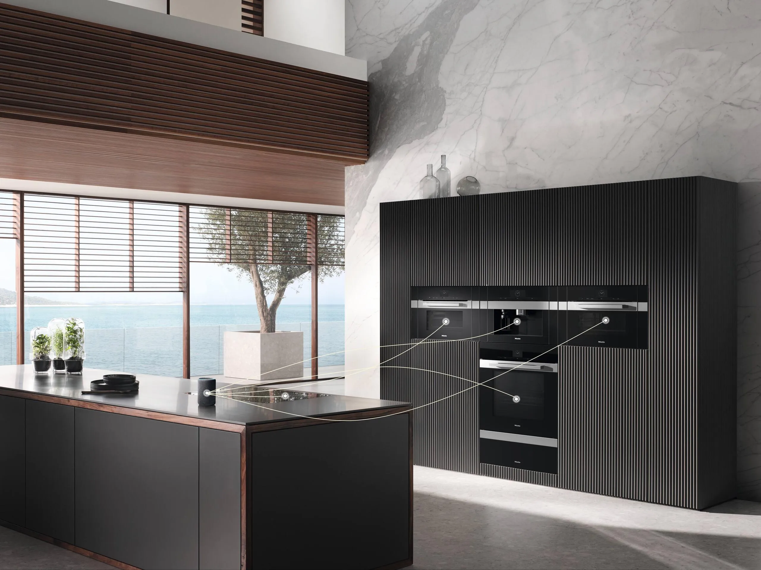 Miele CVA7845 STAINLES STEEL   Built-In Coffee Machine With Directwater Perfectly Combinable Design With Coffeeselect   Autodescale For Highest Demands.