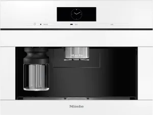 Miele CVA7845 WHITE   Built-In Coffee Machine With Directwater Perfectly Combinable Design With Coffeeselect   Autodescale For Highest Demands.