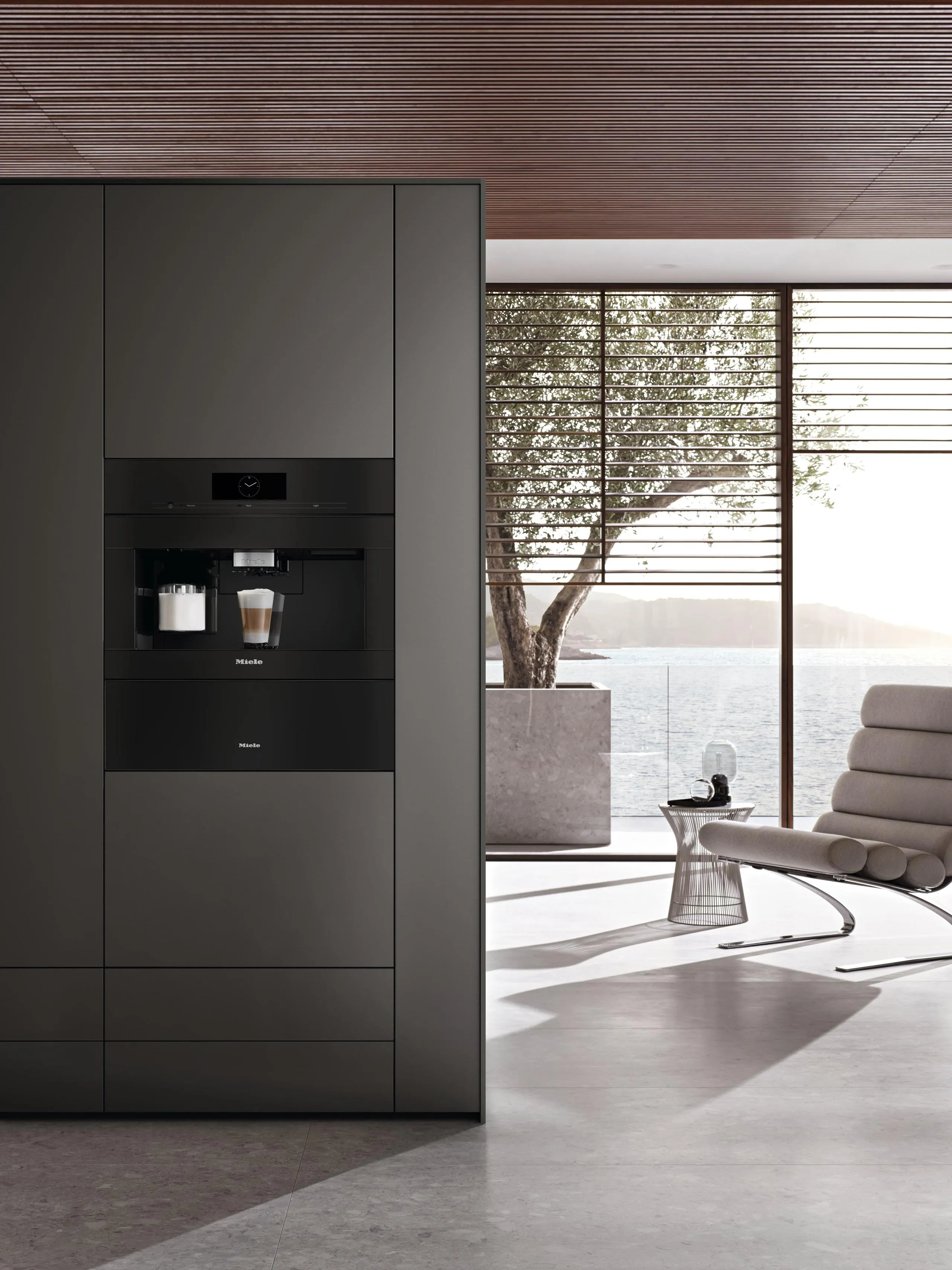 Miele CVA7875OB Cva 7875 - Built-In Coffee Machine With Directwater Perfectly Combinable Design With Coffeeselect   Autodescale For Highest Demands.