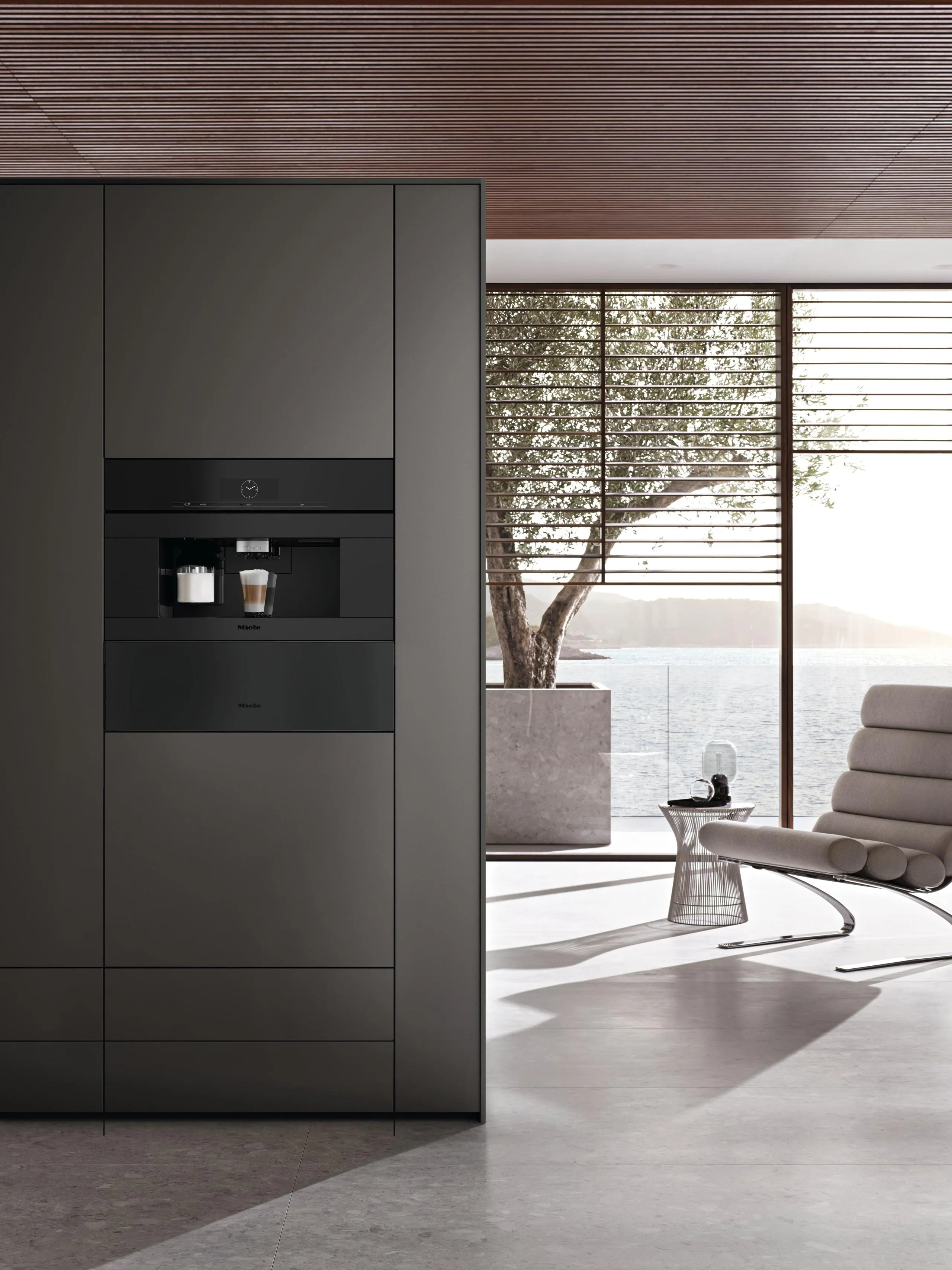Miele CVA7875OBM Cva 7875 - Built-In Coffee Machine With Directwater Perfectly Combinable Design With Coffeeselect   Autodescale For Highest Demands.