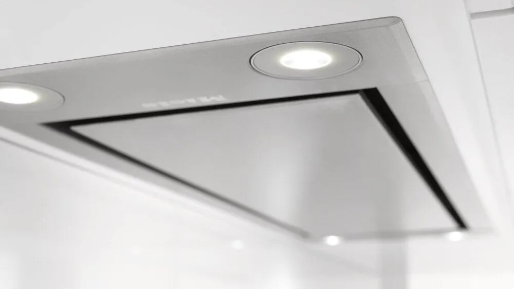 Miele DA2698 Stainless Steel Insert Ventilation Hood With Energy-Efficient Led Lighting And Backlit Controls For Easy Use.