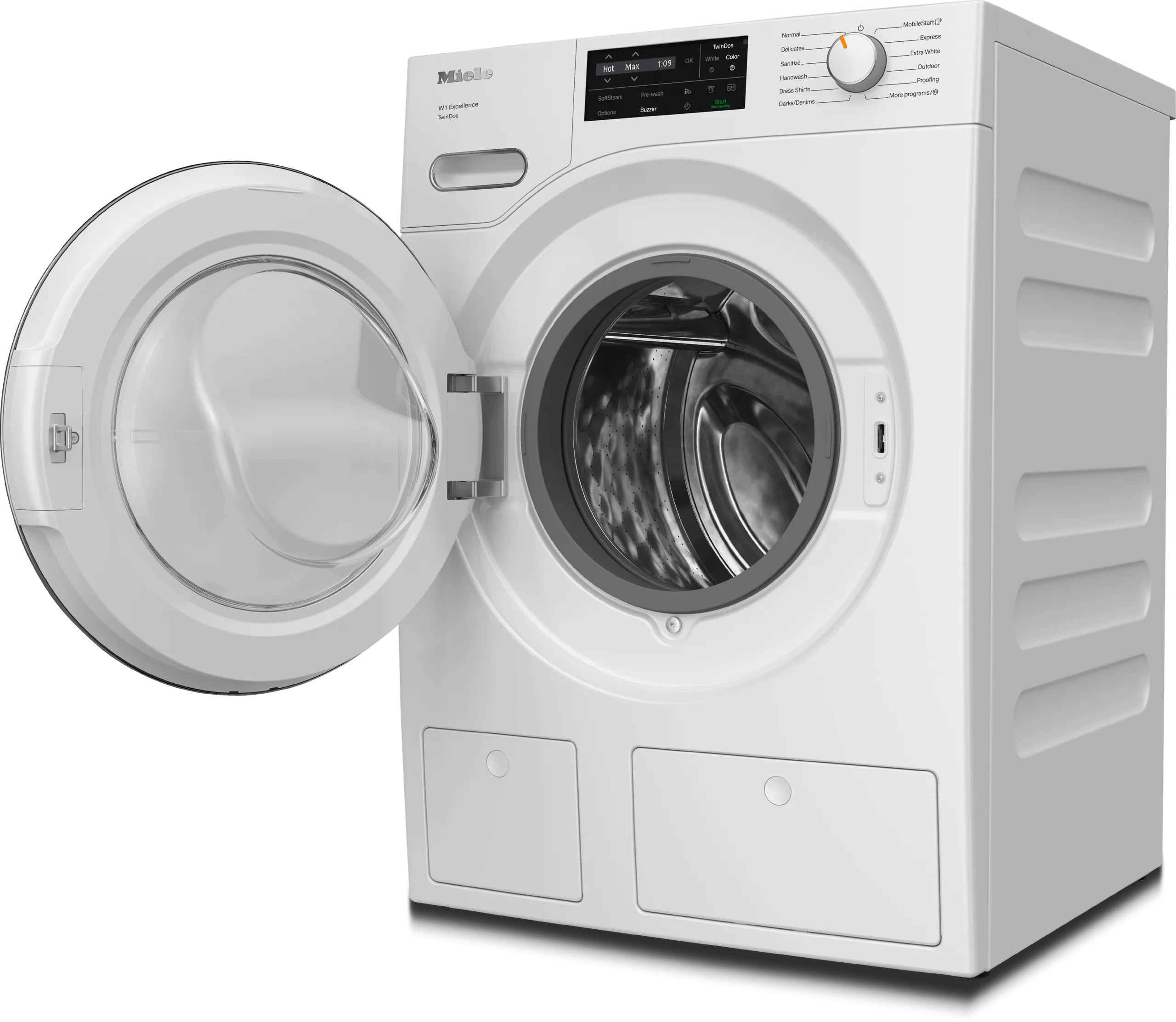 Miele WXF660WCS Wxf660 Wcs Tdos - W1 Front-Loading Washing Machine: 8 Kg 1600 Rpm Auto Dosing Pre-Ironing Miele@Home Capdosing