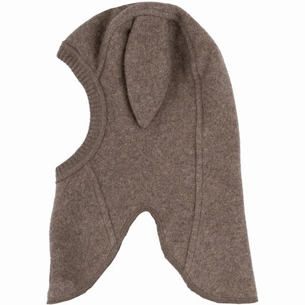 Mikk-Line Cotton Fleece Balaclava With Long Ears Melange Denver Weekend Sale Special