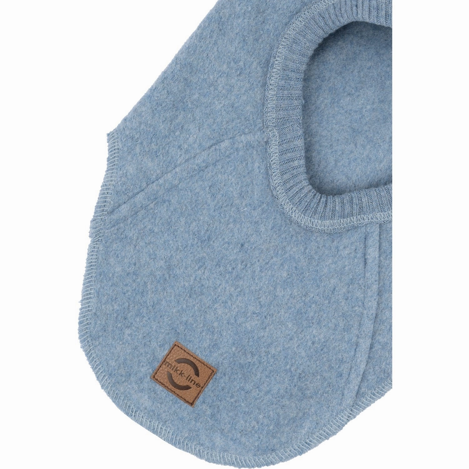 Exclusive Savings Event Mikk-Line Faded Denim Melange Cotton Fleece Fullface With Ears