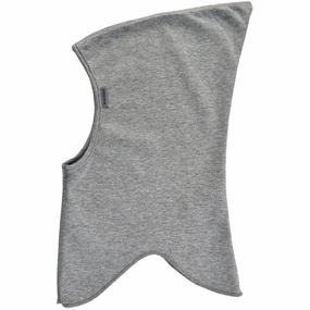 Mikk-Line Fullface Cotton Light Grey Melange Limited Stock Alert