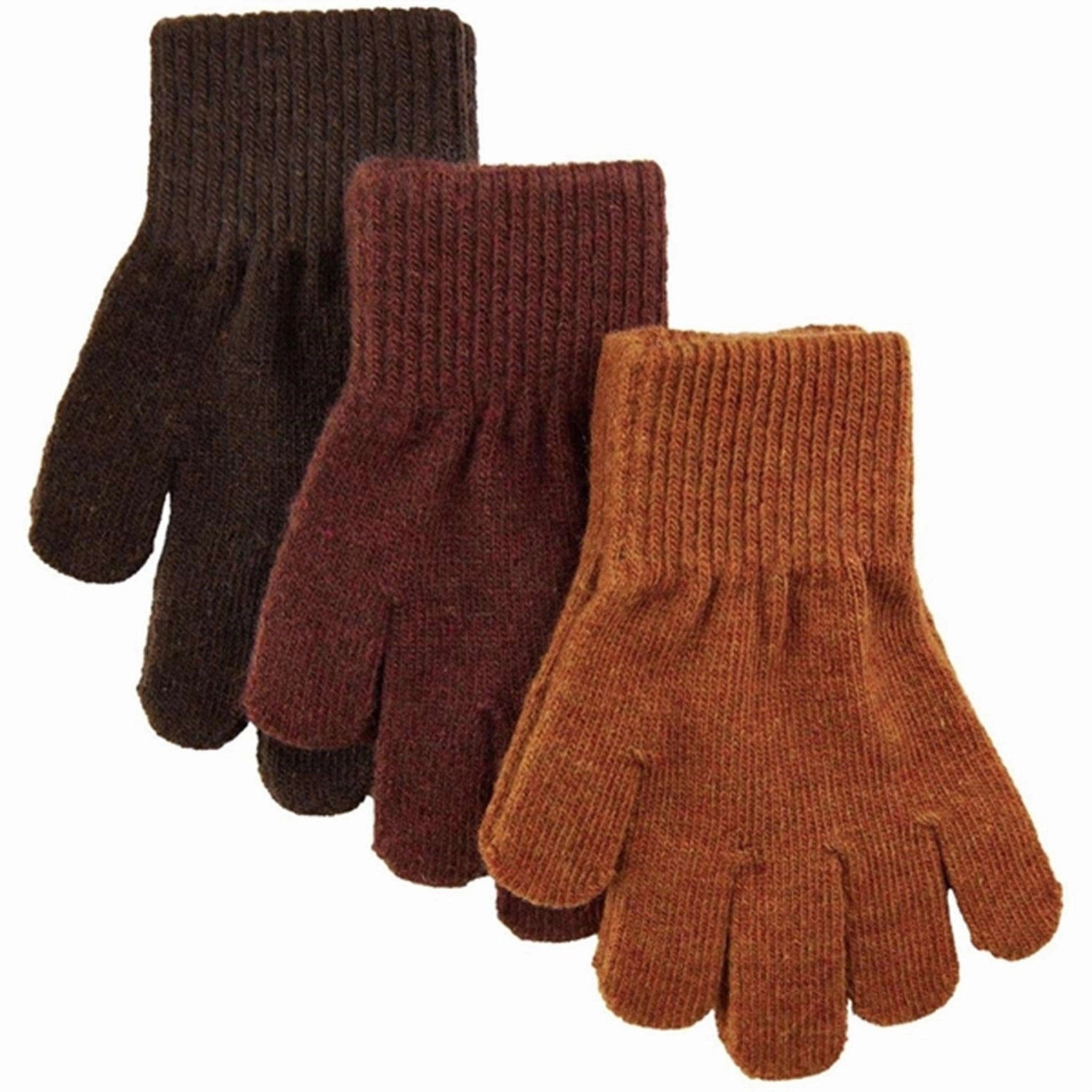 Mikk-Line Magic Gloves 3-Pack Decadent Chocolate Ginger Bread Java Best Deal Alert