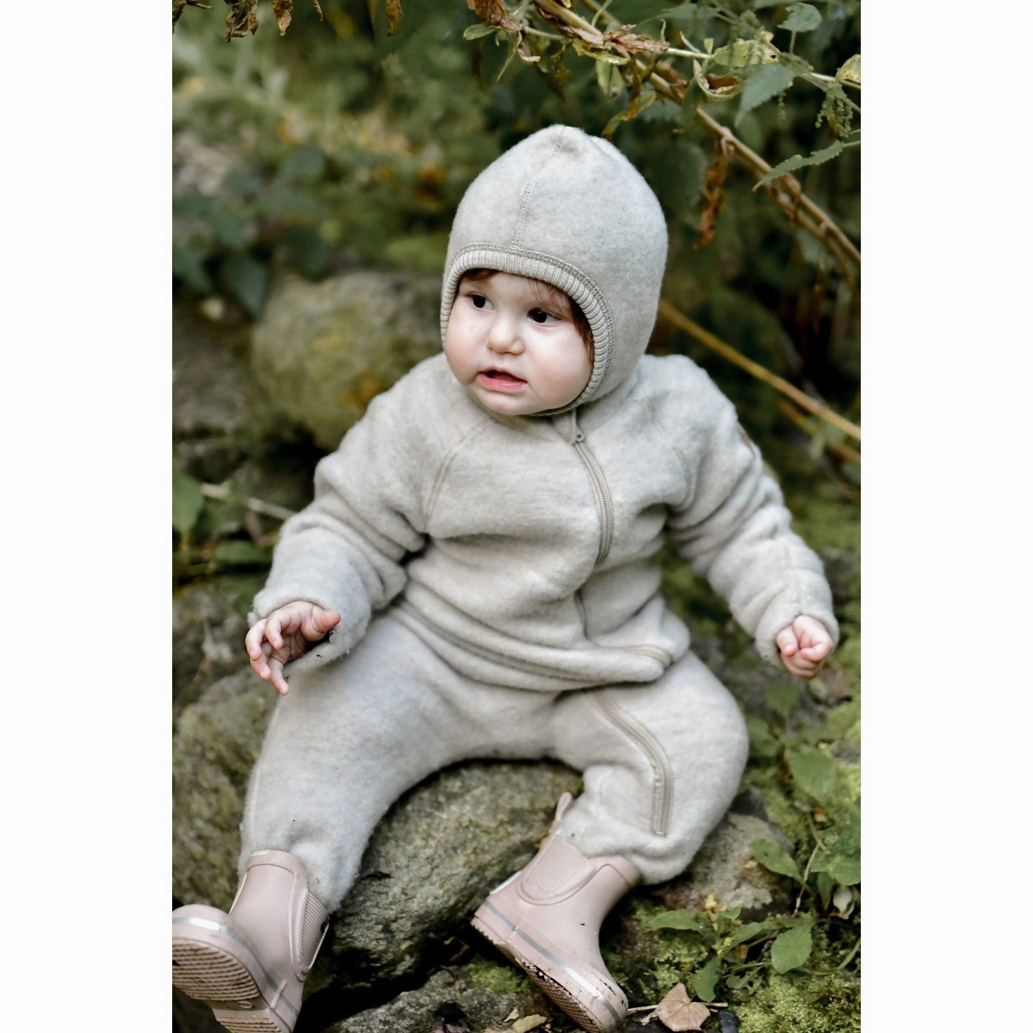 Save More Now Save Today Only Mikk-Line Melange Offwhite Wool Fullface