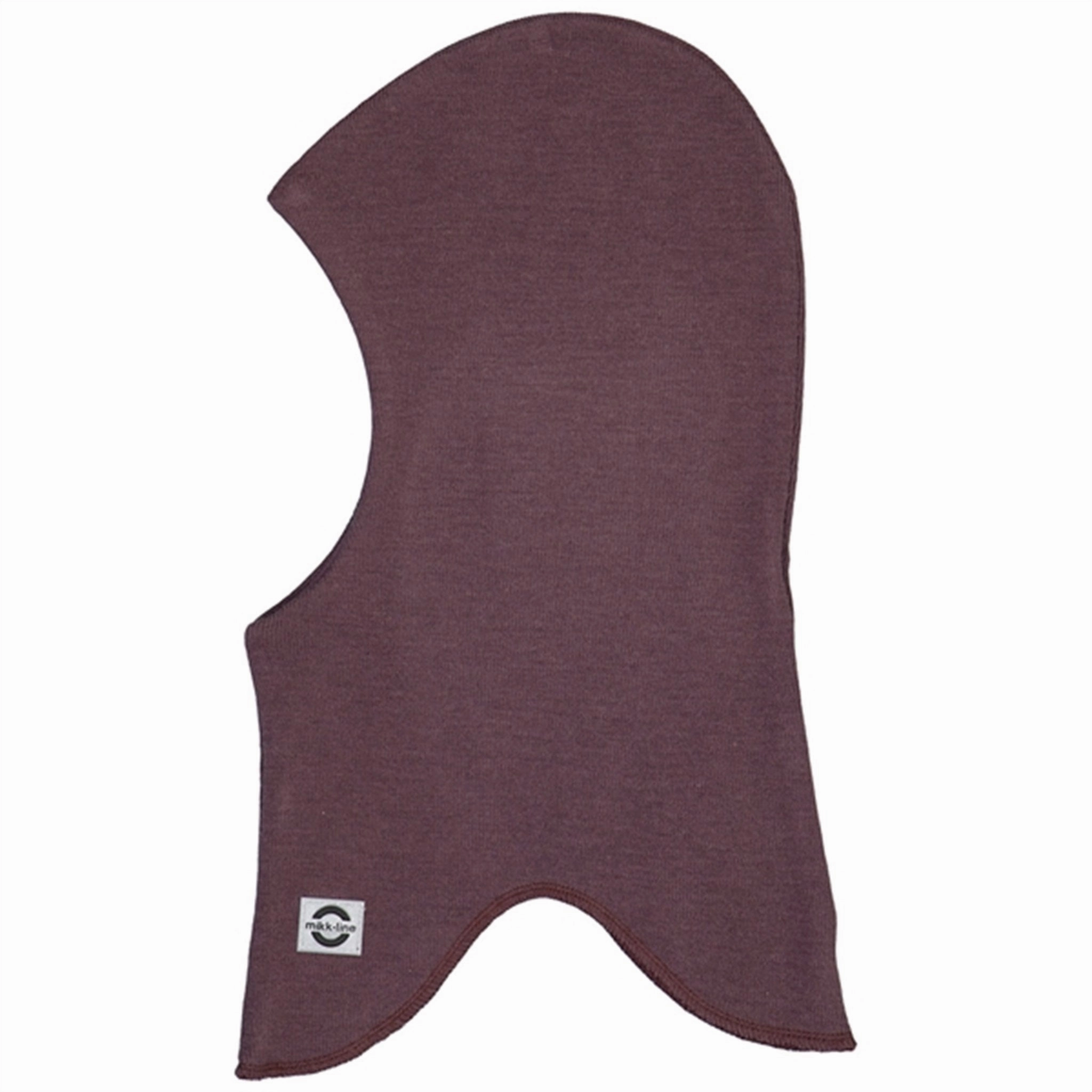 Save More Online Must-Have Clearance Mikk-Line Wool Balaclava Huckleberry