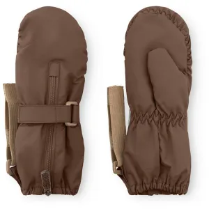 Flash Deal Today Mini A Ture Chestnut Brown Matcesar Fleece Lined Mittens