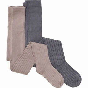 Flash Sale Now Minymo Goat Tights Rib 2-Pack
