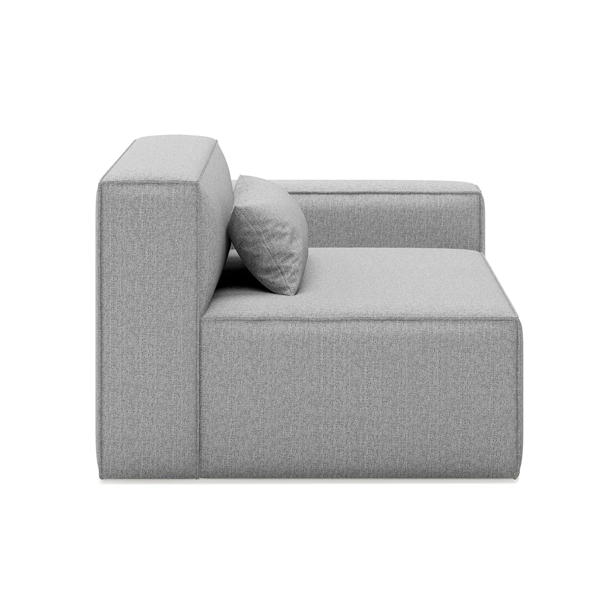 Mix Fabric Right Arm Sofa