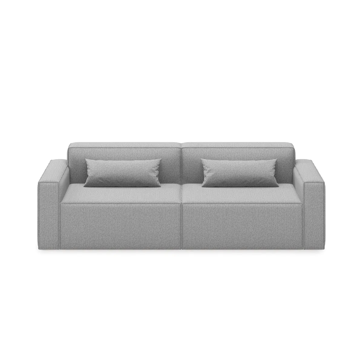 Mix Fabric Right Arm Sofa