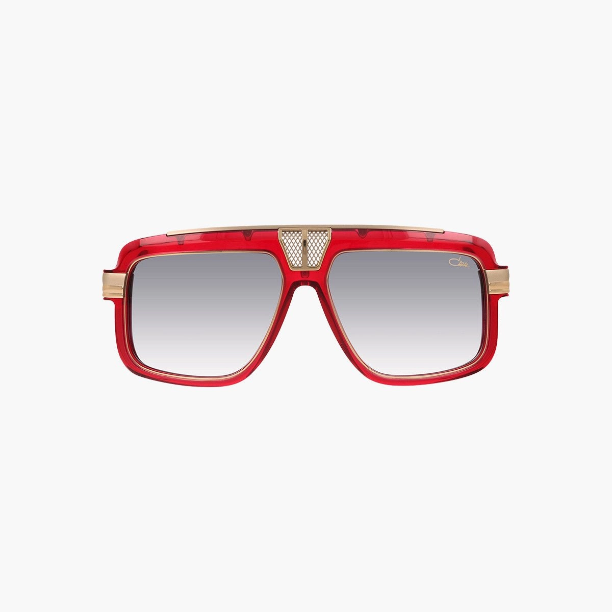 Special Occasion Discount Mod 678 Cazal Red Gold Sunglasses