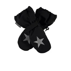 Molo Black Igor Mittens Save Today Event Limited Stock Hot Deal