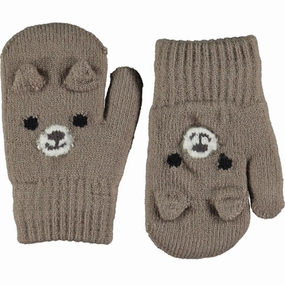 Molo Moth Grey Kenau Mittens Trending Offer Today Shop & Grab Savings