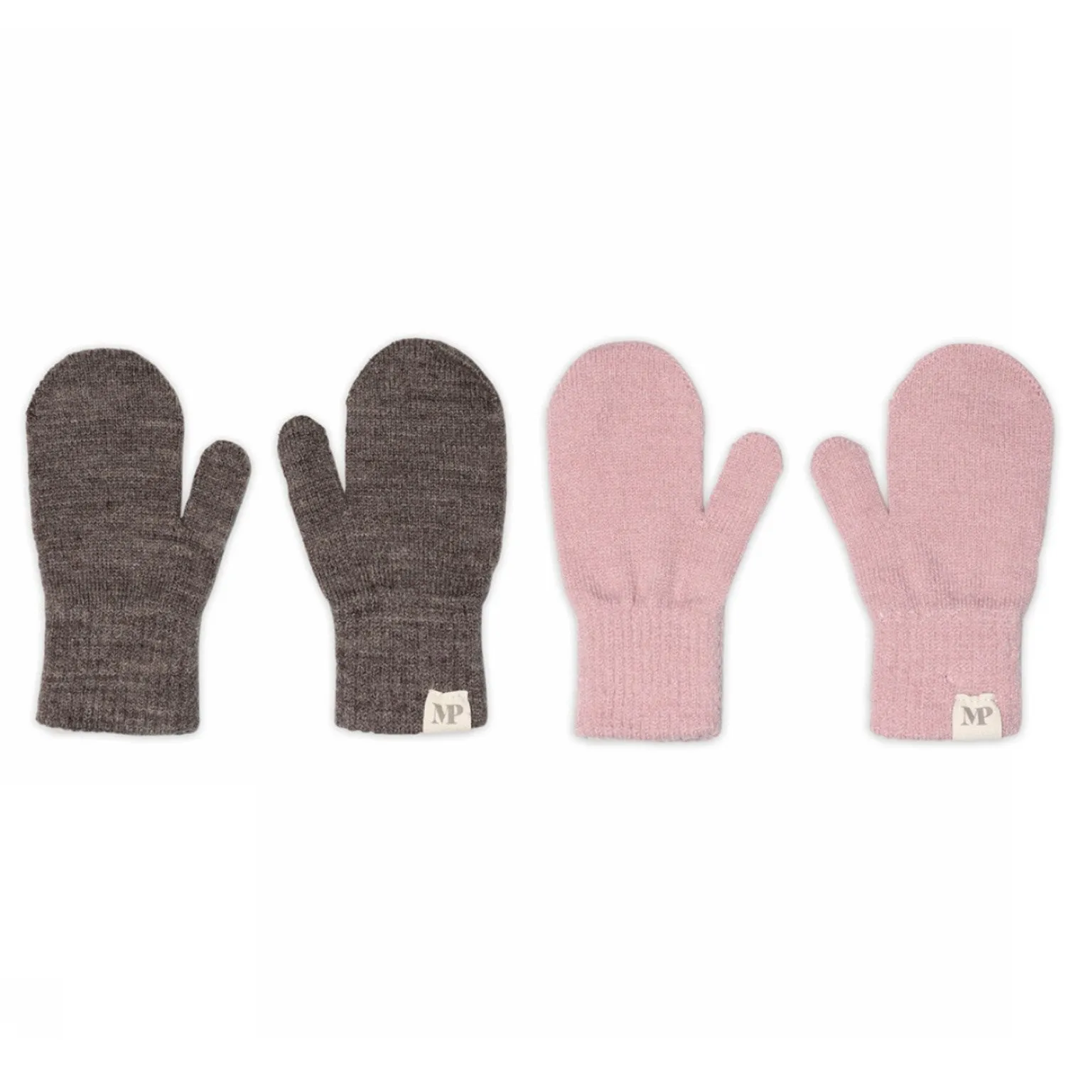 Flash Sale Now Sweet Deal Inside Mp Danmark Mix Denver Mel Alt Rosa Comfy Mittens 2-Pack